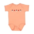 thumbnail image 1 of Inktastic Sock Monkey Heart Border Boys or Girls Baby Bodysuit, 1 of 5