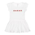 thumbnail image 1 of Inktastic Sock Monkey Heart Border Girls Toddler Dress, 1 of 5