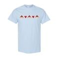 thumbnail image 1 of Inktastic Sock Monkey Heart Border T-Shirt, 1 of 5