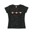 thumbnail image 1 of Inktastic Sock Monkey Heart Border Women's T-Shirt, 1 of 5