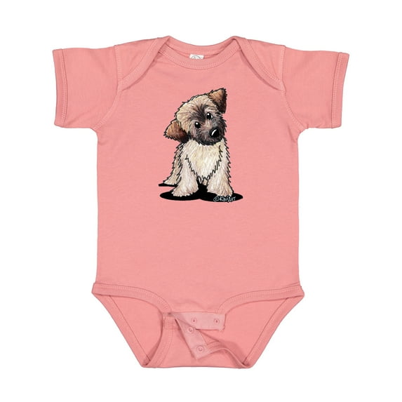Inktastic Soft Coated Wheaten Boys or Girls Baby Bodysuit