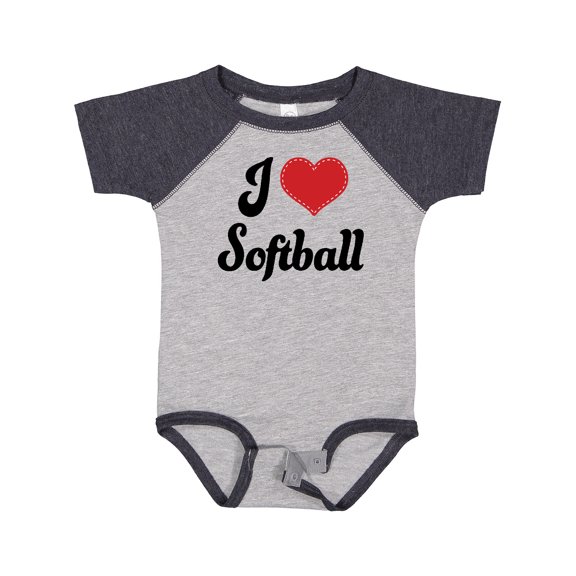 Inktastic Softball Sports Gift for Girls Girls Baby Bodysuit