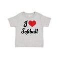 thumbnail image 1 of Inktastic Softball Sports Gift for Girls Girls Baby T-Shirt, 1 of 5