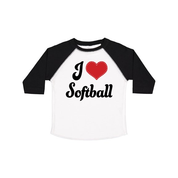 Inktastic Softball Sports Gift for Girls Girls Toddler T-Shirt