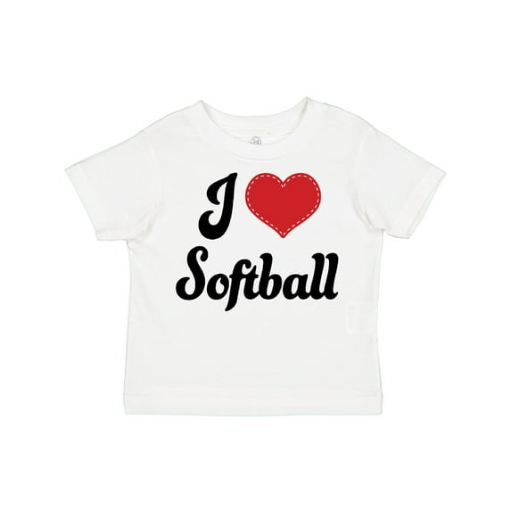 Inktastic Softball Sports Gift for Girls Girls Toddler T-Shirt