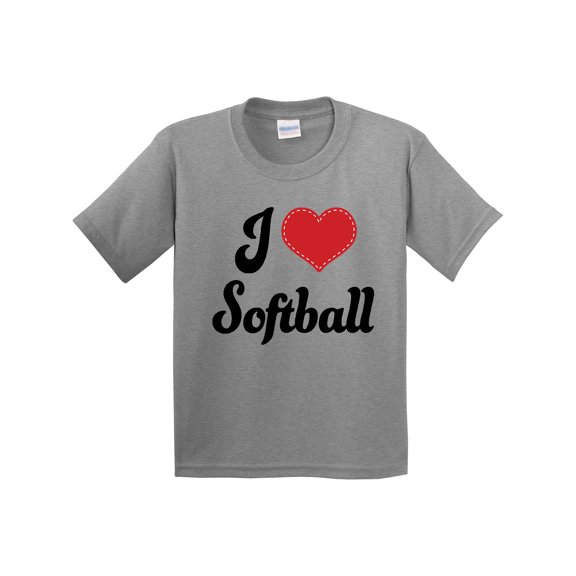 Inktastic Softball Sports for Girls Youth T-Shirt