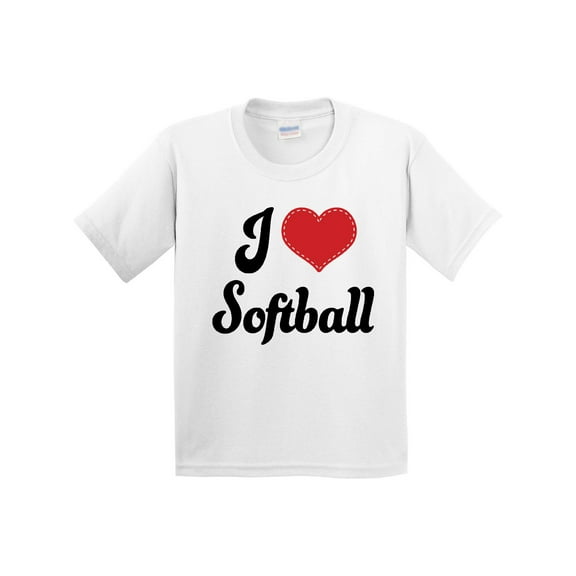 Inktastic Softball Sports for Girls Youth T-Shirt