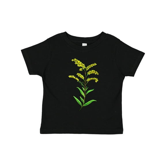 Inktastic Solidago Goldenrod Wildflowers Boys or Girls Toddler T-Shirt