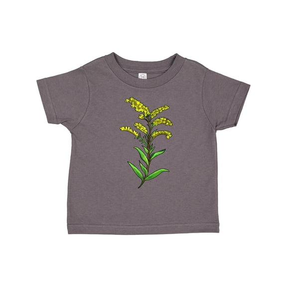 Inktastic Solidago Goldenrod Wildflowers Boys or Girls Toddler T-Shirt