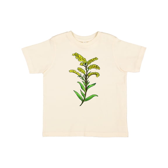 Inktastic Solidago Goldenrod Wildflowers Boys or Girls Toddler T-Shirt