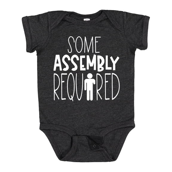 Inktastic Some Assembly Required Left Arm Amputee Boys or Girls Baby Bodysuit