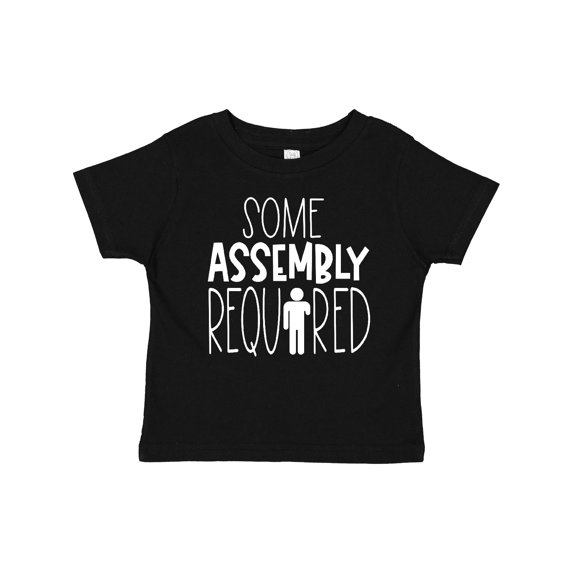 Inktastic Some Assembly Required Left Arm Amputee Boys or Girls Baby T-Shirt