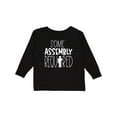 thumbnail image 1 of Inktastic Some Assembly Required Left Arm Amputee Boys or Girls Long Sleeve Toddler T-Shirt, 1 of 5