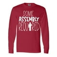 thumbnail image 1 of Inktastic Some Assembly Required Left Arm Amputee Long Sleeve T-Shirt, 1 of 5
