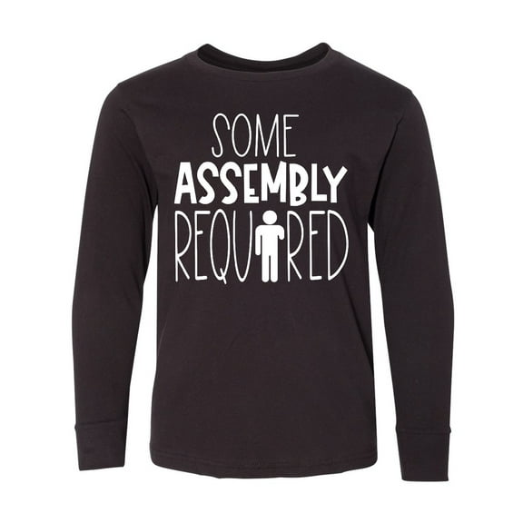 Inktastic Some Assembly Required Left Arm Amputee Long Sleeve Youth T-Shirt