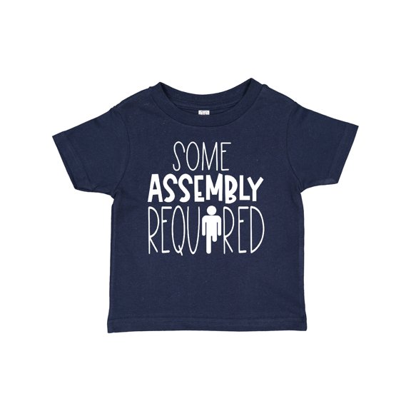 Inktastic Some Assembly Required Left Leg Amputee Boys or Girls Baby T-Shirt