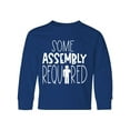 thumbnail image 1 of Inktastic Some Assembly Required Left Arm Amputee Long Sleeve Youth T-Shirt, 1 of 5
