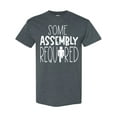 thumbnail image 1 of Inktastic Some Assembly Required Left Leg Amputee T-Shirt, 1 of 5