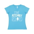 thumbnail image 1 of Inktastic Some Assembly Required Left Leg Amputee Women's V-Neck T-Shirt, 1 of 5