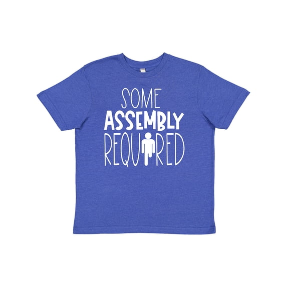 Inktastic Some Assembly Required Left Leg Amputee Youth T-Shirt