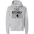 thumbnail image 1 of Inktastic Some Assembly Required Right Leg Amputee Adult Hoodie Sweatshirt, 1 of 4