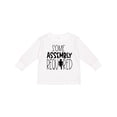 thumbnail image 1 of Inktastic Some Assembly Required Right Leg Amputee Boys or Girls Long Sleeve Toddler T-Shirt, 1 of 5