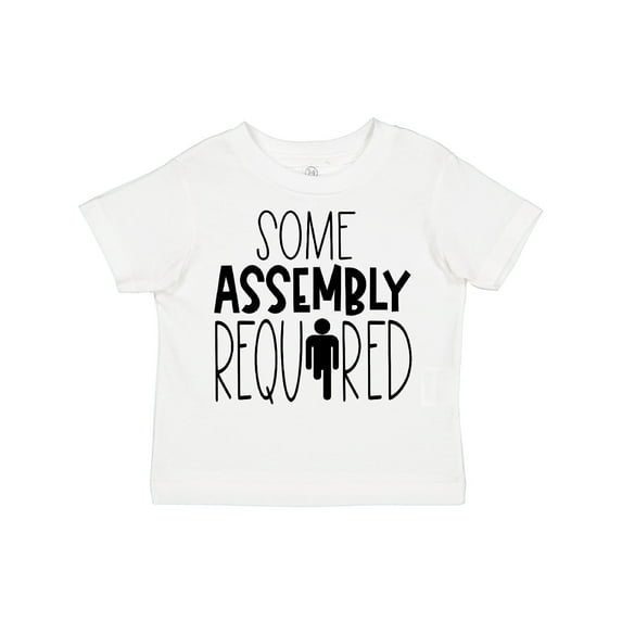 Inktastic Some Assembly Required Right Leg Amputee Boys or Girls Toddler T-Shirt