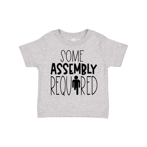 Inktastic Some Assembly Required Right Leg Amputee Boys or Girls Toddler T-Shirt