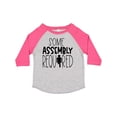 thumbnail image 1 of Inktastic Some Assembly Required Right Leg Amputee Boys or Girls Toddler T-Shirt, 1 of 5