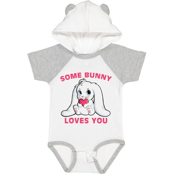 Inktastic Some Bunny Loves You Boys or Girls Baby Bodysuit