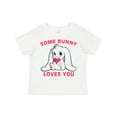 thumbnail image 1 of Inktastic Some Bunny Loves You Boys or Girls Toddler T-Shirt, 1 of 5