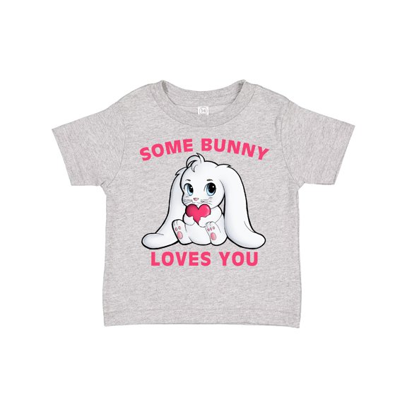 Inktastic Some Bunny Loves You Boys or Girls Toddler T-Shirt