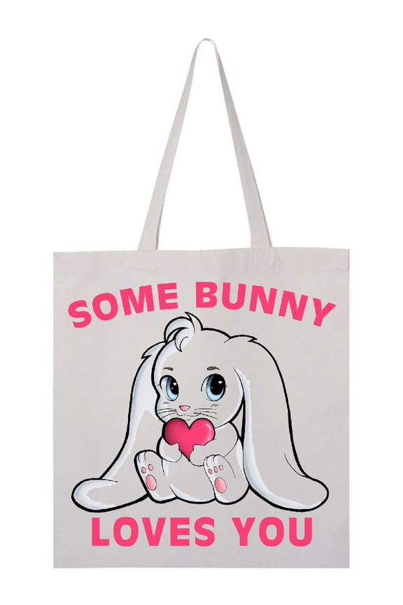 Some Bunny Loves You Tote Bag