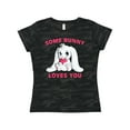 thumbnail image 1 of Inktastic Some Bunny Loves You Women's T-Shirt, 1 of 5