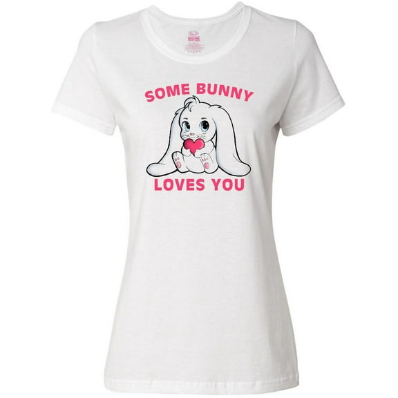 Inktastic Some Bunny Loves You Women's T-Shirt