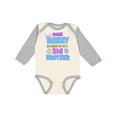 thumbnail image 1 of Inktastic Some Bunny is Going to Be a Big Brother with Bunny Ears and Eggs Boys Long Sleeve Baby Bodysuit, 1 of 5