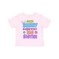 thumbnail image 1 of Inktastic Some Bunny is Going to Be a Big Sister with Bunny Ears and Flowers Girls Toddler T-Shirt, 1 of 5