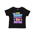 thumbnail image 1 of Inktastic Some Bunny is Going to Be a Big Sister with Bunny Ears and Flowers Girls Toddler T-Shirt, 1 of 5