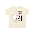 thumbnail image 1 of Inktastic Somebunny is Four 4th Birthday Bunny Boys or Girls Toddler T-Shirt, 1 of 5
