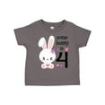 thumbnail image 1 of Inktastic Somebunny is Four 4th Birthday Bunny Boys or Girls Toddler T-Shirt, 1 of 5