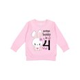 thumbnail image 1 of Inktastic Somebunny is Four 4th Birthday Bunny Toddler Sweatshirt, 1 of 4