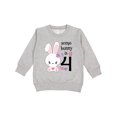 thumbnail image 1 of Inktastic Somebunny is Four 4th Birthday Bunny Toddler Sweatshirt, 1 of 4