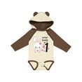 thumbnail image 1 of Inktastic Somebunny is One First Birthday Bunny Boys or Girls Long Sleeve Baby Bodysuit, 1 of 5