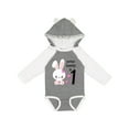 thumbnail image 1 of Inktastic Somebunny is One First Birthday Bunny Boys or Girls Long Sleeve Baby Bodysuit, 1 of 5