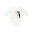 thumbnail image 1 of Inktastic Somebunny is One First Birthday Bunny Boys or Girls Long Sleeve Baby Bodysuit, 1 of 5