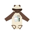 thumbnail image 1 of Inktastic Somebunny is One- First Birthday Bunny Boys or Girls Long Sleeve Baby Bodysuit, 1 of 5