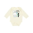 thumbnail image 1 of Inktastic Somebunny is One- First Birthday Bunny Boys or Girls Long Sleeve Baby Bodysuit, 1 of 5