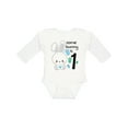 thumbnail image 1 of Inktastic Somebunny is One- First Birthday Bunny Boys or Girls Long Sleeve Baby Bodysuit, 1 of 5