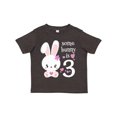 thumbnail image 1 of Inktastic Somebunny is Three-third Birthday Bunny Boys or Girls Toddler T-Shirt, 1 of 5