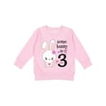 thumbnail image 1 of Inktastic Somebunny is Three-third Birthday Bunny Toddler Sweatshirt, 1 of 4